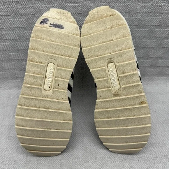 Adidas Shoes Womens Size 7.5 Black Canvas Athletic Sneakers Lace Up EH1859 - Picture 8 of 9